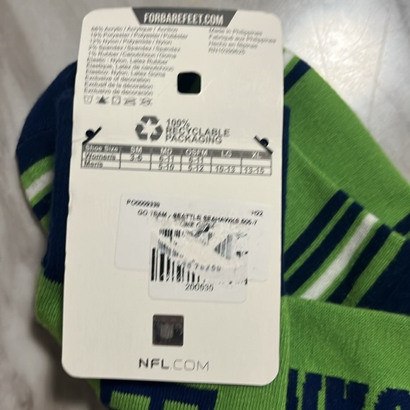 NFL Seattle Seahawks Socks New With Tags - Picture 9 of 9